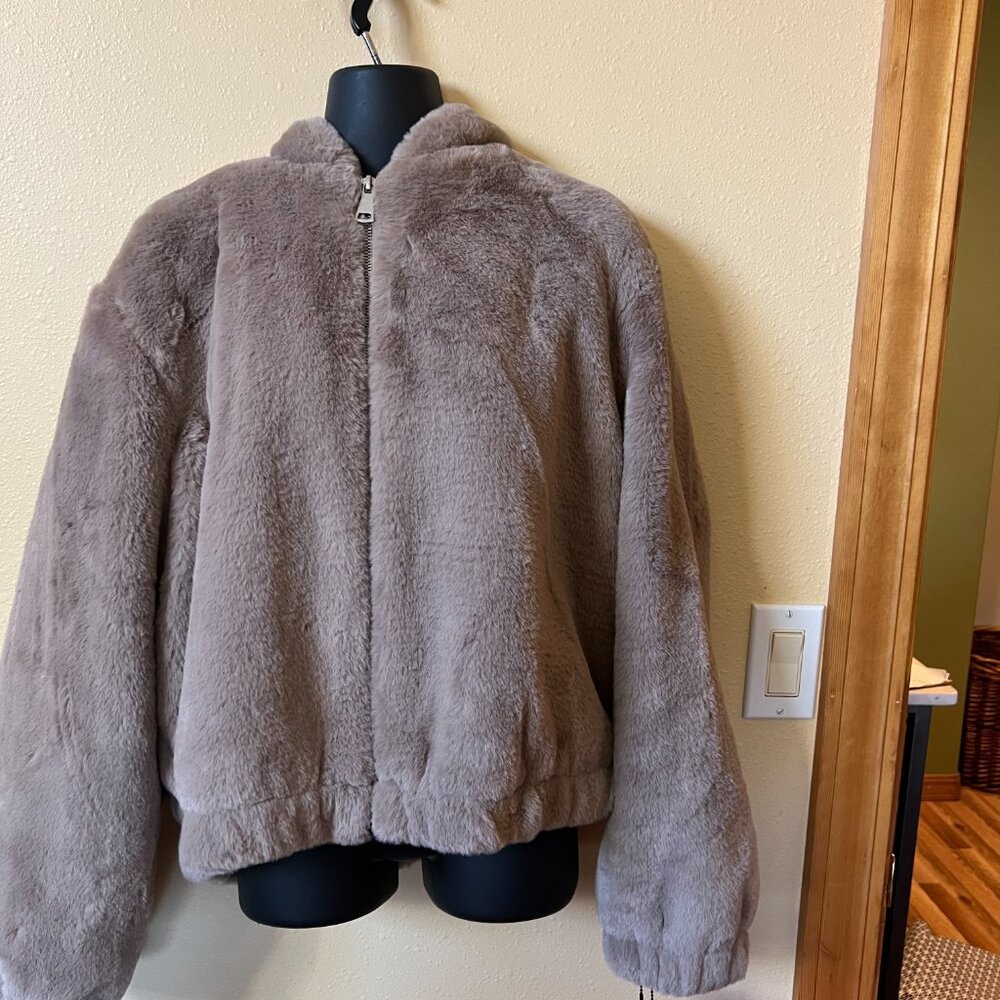 Bagatelle NYC Faux Fur Jacket